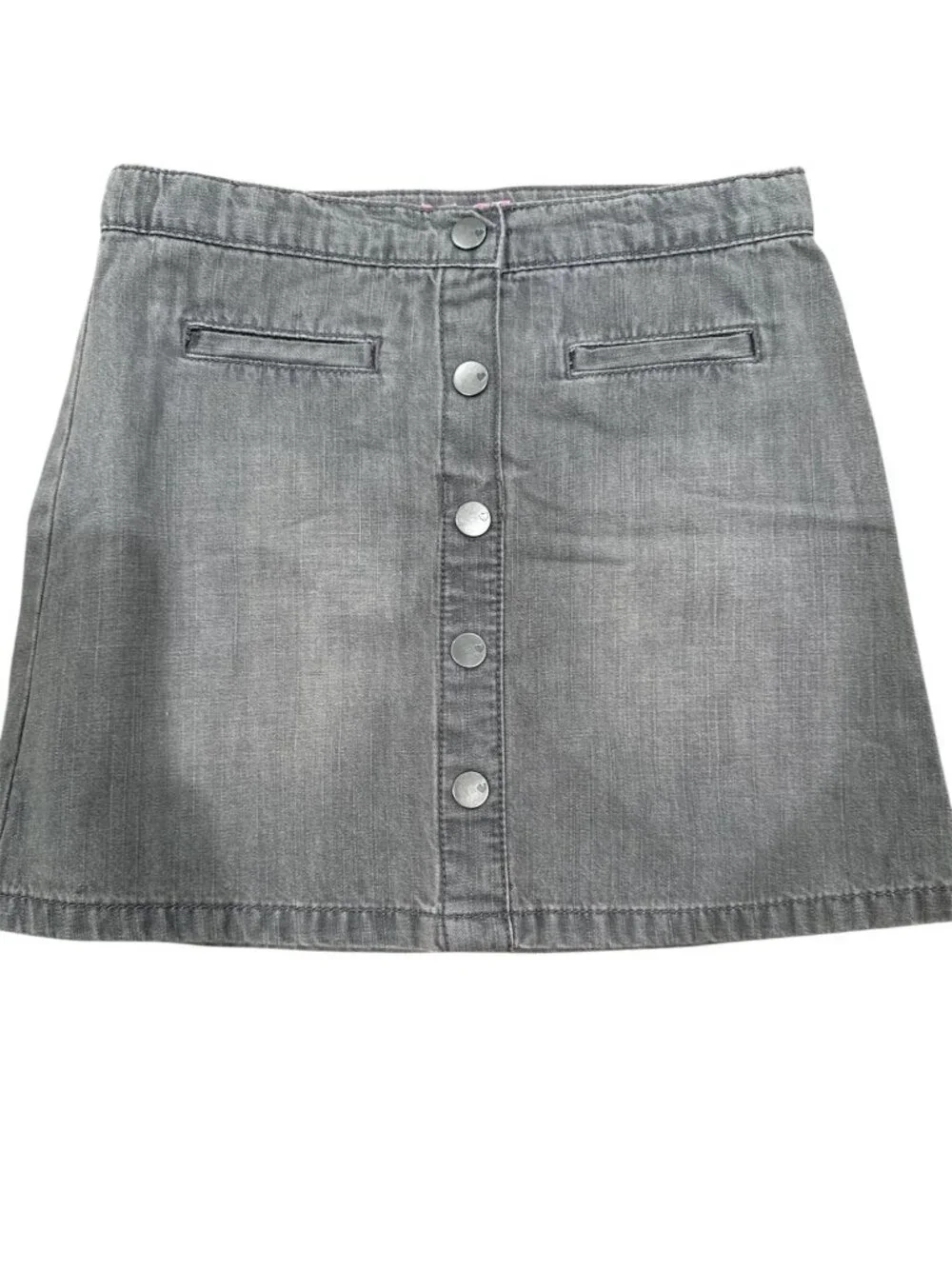 Brand new Children's Place Denim Button Down Denim Skirt, size 6x/7